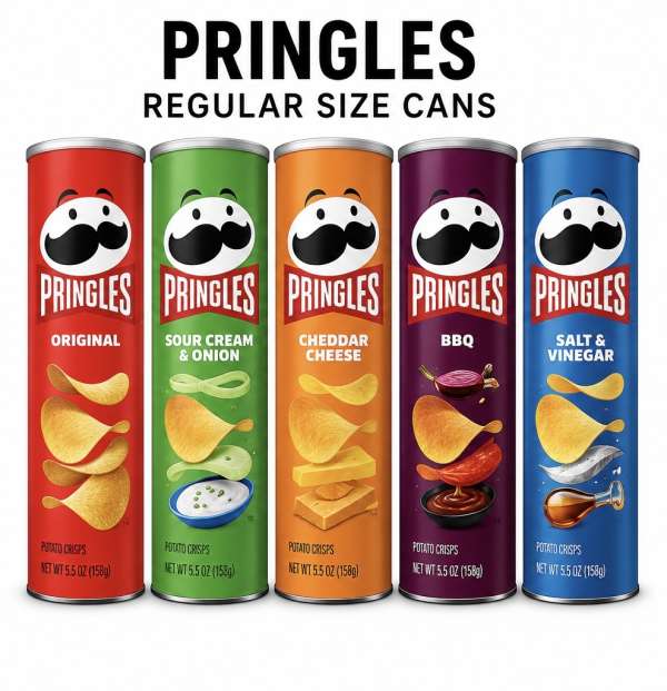 Pringles Cans 5.5oz