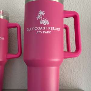 Hot Pink 40oz Cup