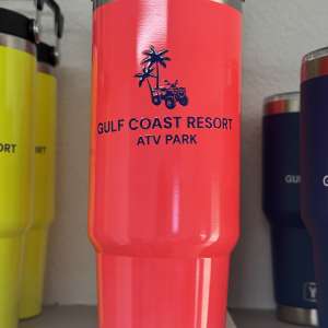 Neon Pink 30oz Cup