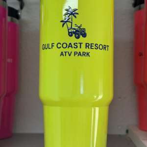 Neon Yellow 30oz Cup