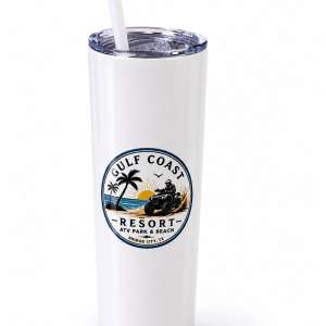 Gulf Coast Resort Skinny Tumbler
