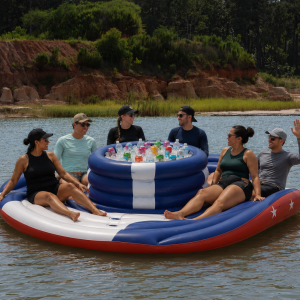 Patriotic Cowboy Hat Party Island Rental
