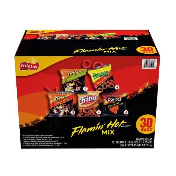 Flamin Hot Variety Chips 2 oz Bags