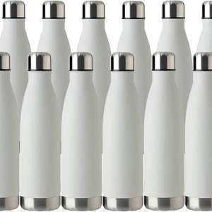 White 17oz Water Bottles