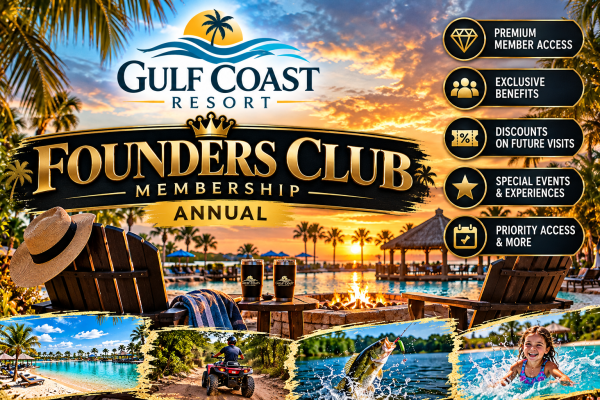 Gulf Coast Resort Founders Club Membership — Monthly
